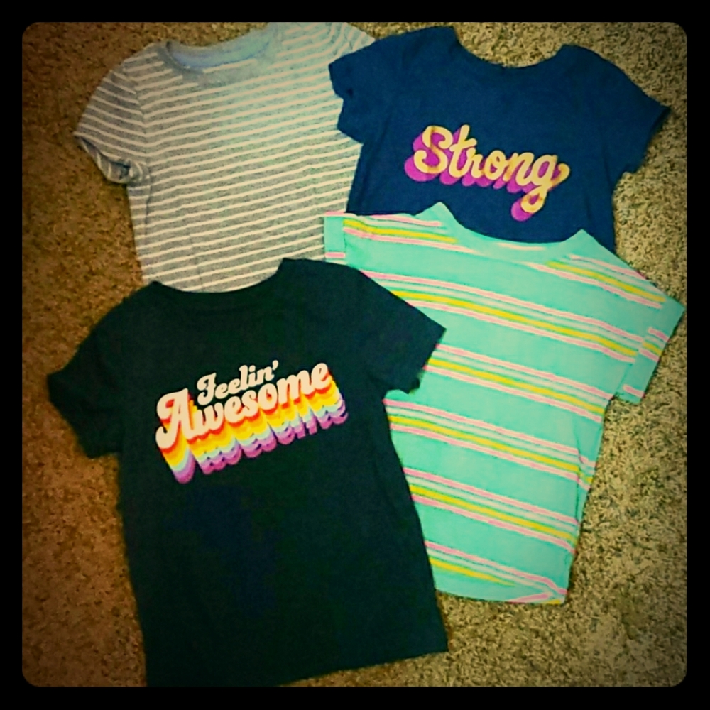 Cat & Jack T-Shirts (4T)